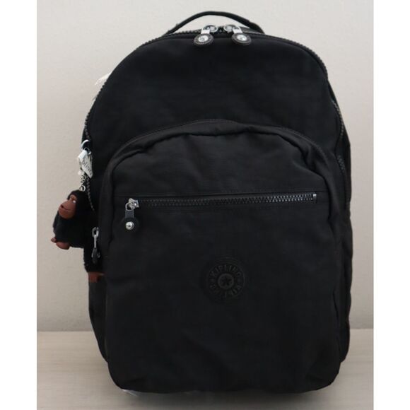 Kipling KI1206-0DH Women's Black Tonal 15" Laptop Seoul Backpack - Picture 1 of 16